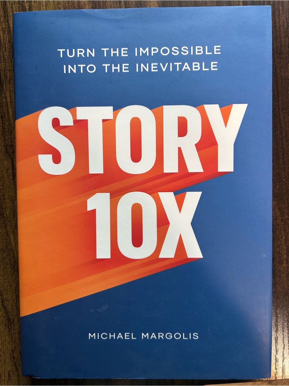 Story 10X by Michael Margolis - Blue & Orange Cover